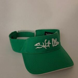 Salt Life Emerald Visor with White Logo